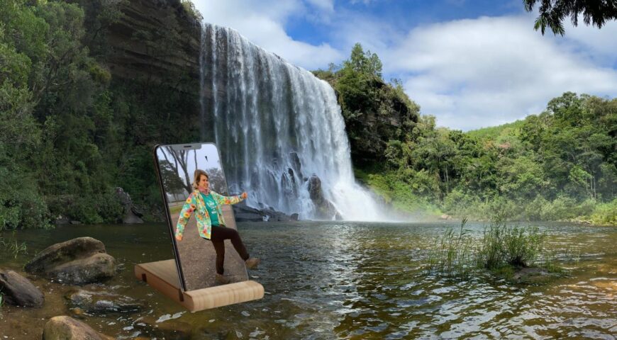 Saia do virtual e venha para o natural